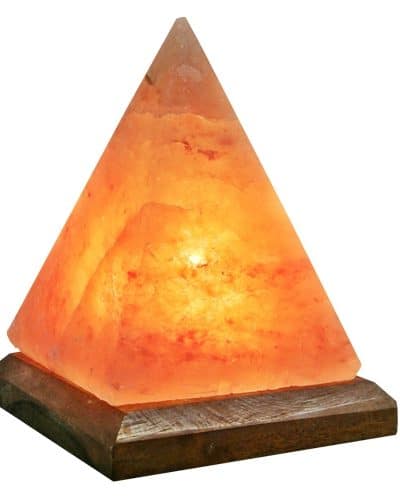 Pyramid Himalayan Salt Lamp – Hand Carved