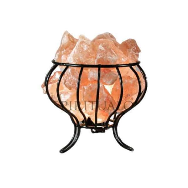 Feng Shui Himalayan Salt Lamp Basket