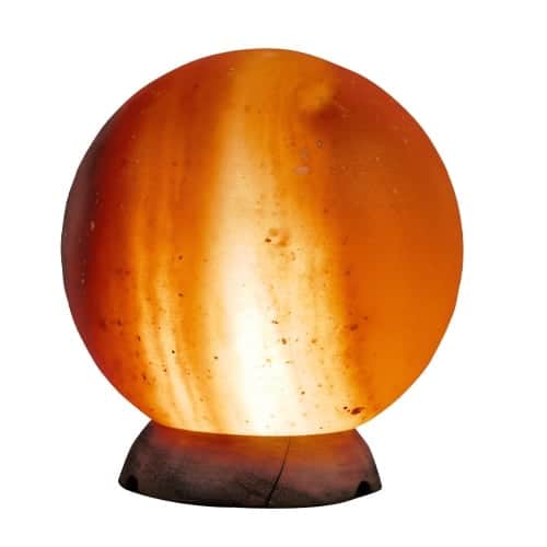 sphere globe ball salt lamp