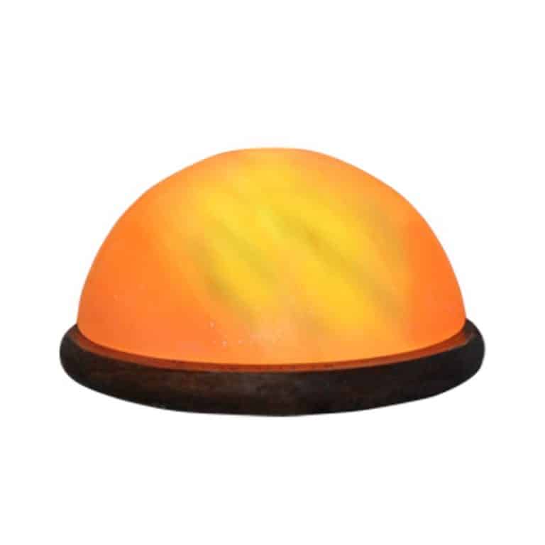 dome salt lamp for foot detox