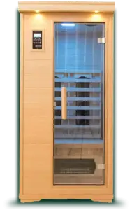 Executive One Person Infrared Salt Cave Sauna