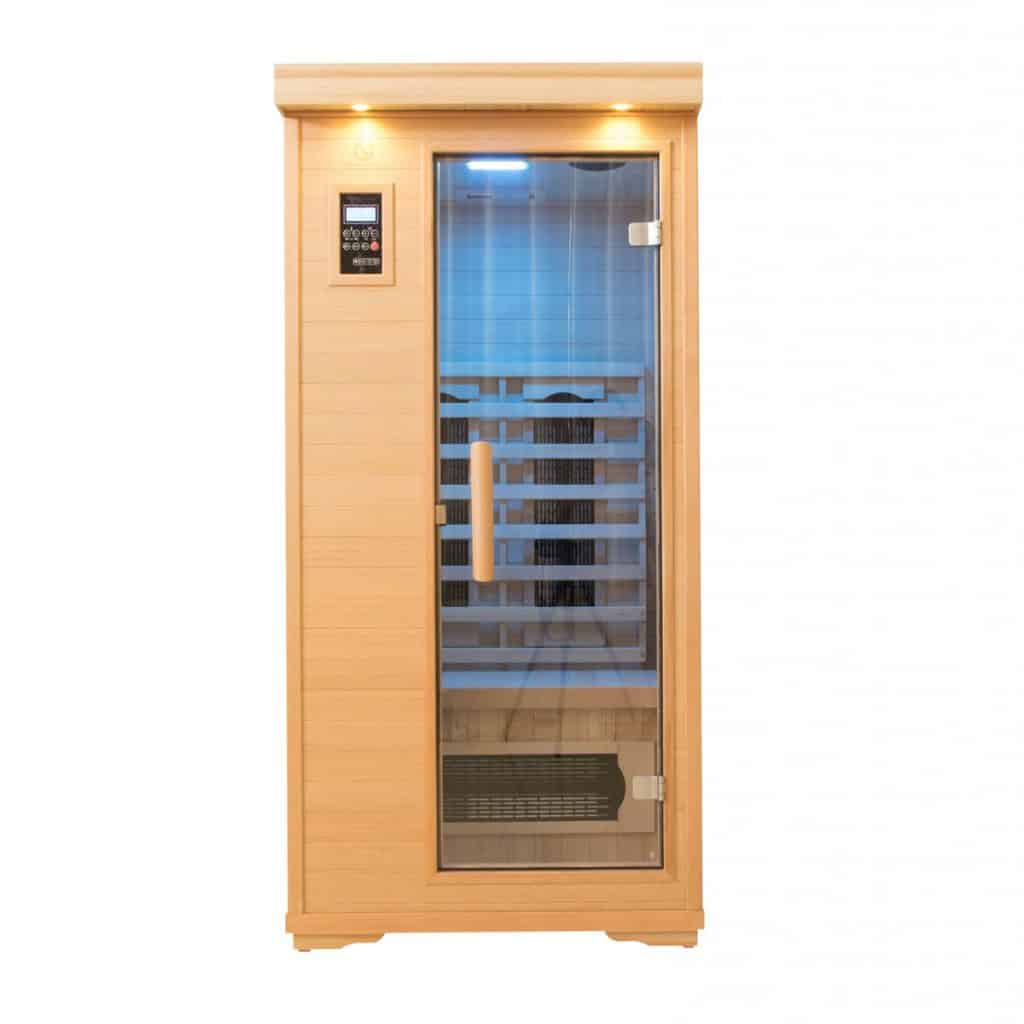 One Person Ceramic Tube Infrared Sauna-Full Spectrum with Low EMF