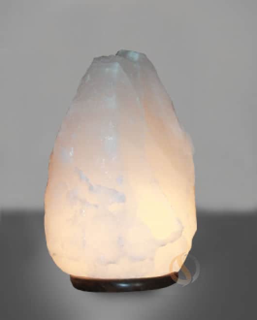 RARE White MEGA Himalayan Salt Lamp 75-95lbs