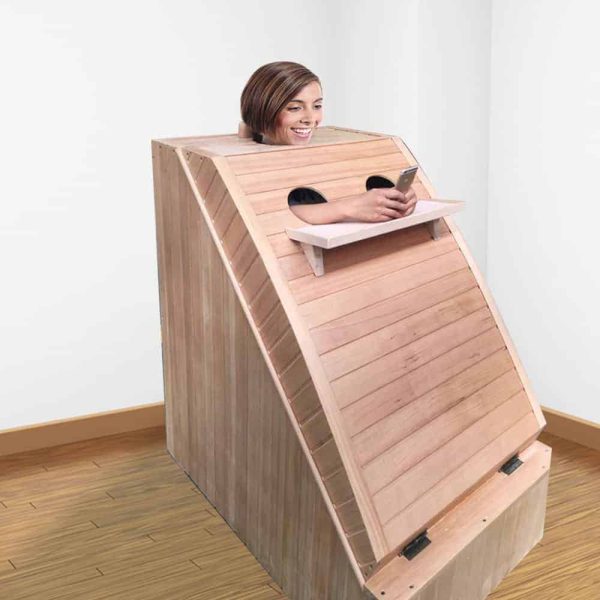 Infrared Freedom Sauna with Hands Free – Heads Up Design