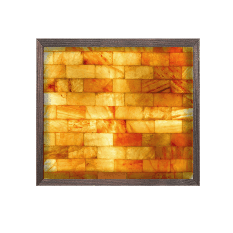 3' x 3' Square Salt Brick Wall Panel