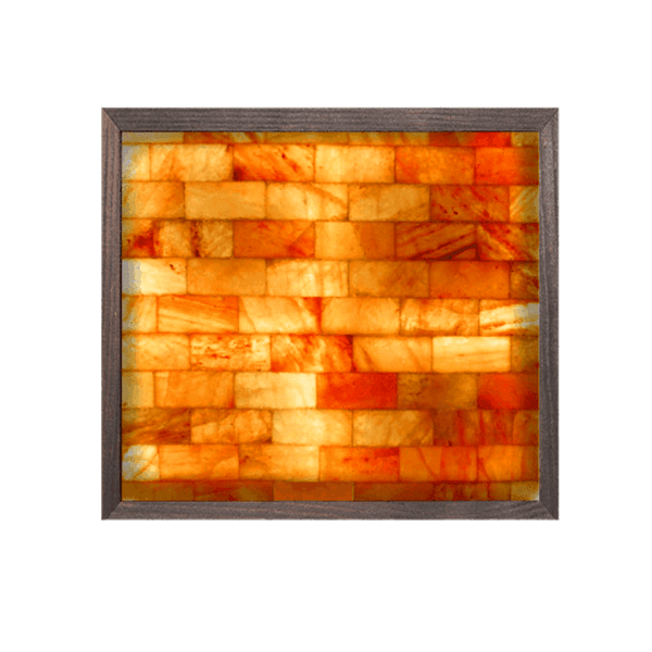 4’x4′ Square Salt Brick Wall With LED Backlight