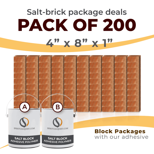 4" x 8" x 1" Smooth Face Bricks with Adhesive Qty 200