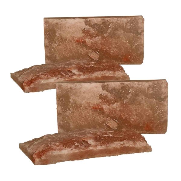4″ x 8″ x 1″ – Rough Face Pink Salt Bricks (4 lbs each)