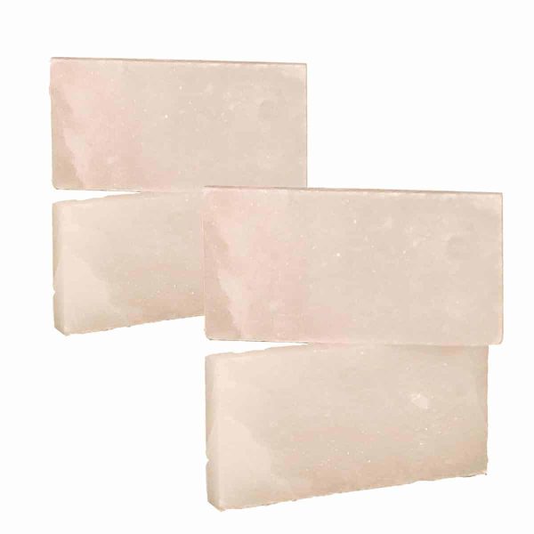 4x8x1 White Salt Bricks Quantity 4