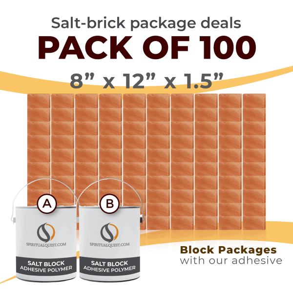 8" x 12" x 1.5" Bricks with Adhesive Qty 100