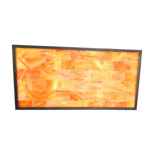 6x3 himalayan salt wall backlit led salt brick panel