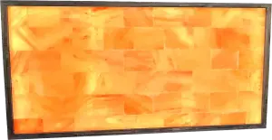 ALL NEW! 6′ x 3′ Himalayan Salt Wall Backlit, Full Spectrum LED Plug and Play