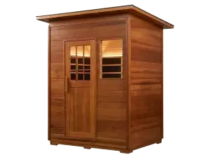 Outdoor 3‑Person infrared Full Spectrum High‑Power Sauna