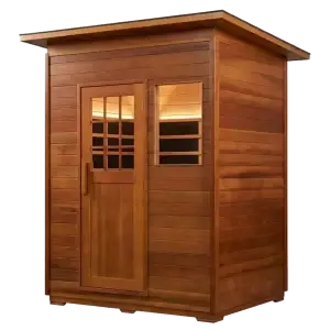Outdoor 3‑Person infrared Full Spectrum High‑Power Sauna