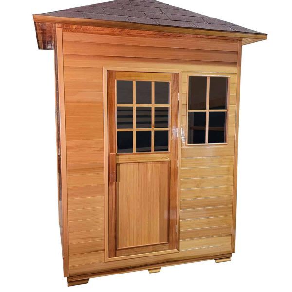 Outdoor Infrared Sauna Exterior View
