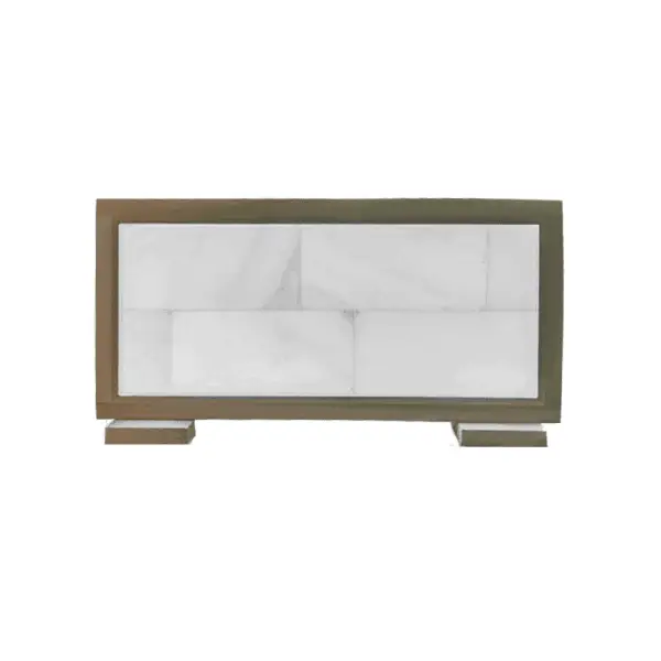20" x 10" Salt Wall in White