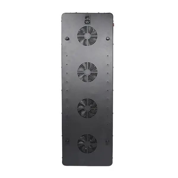 Back view of 1500W red light therapy panel