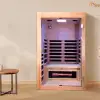 savannah salt cave infrared sauna full spectrum with chromatherapy