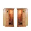 SPA PACK-two executive single person infrared saunas