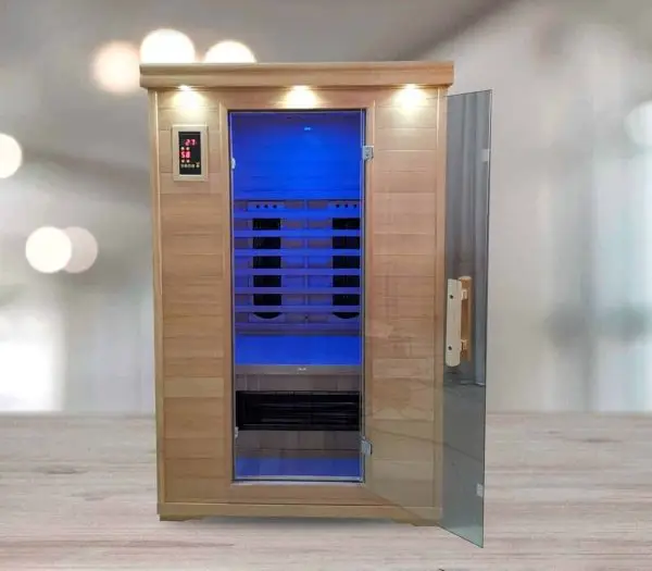 executive 2 person salt cave sauna