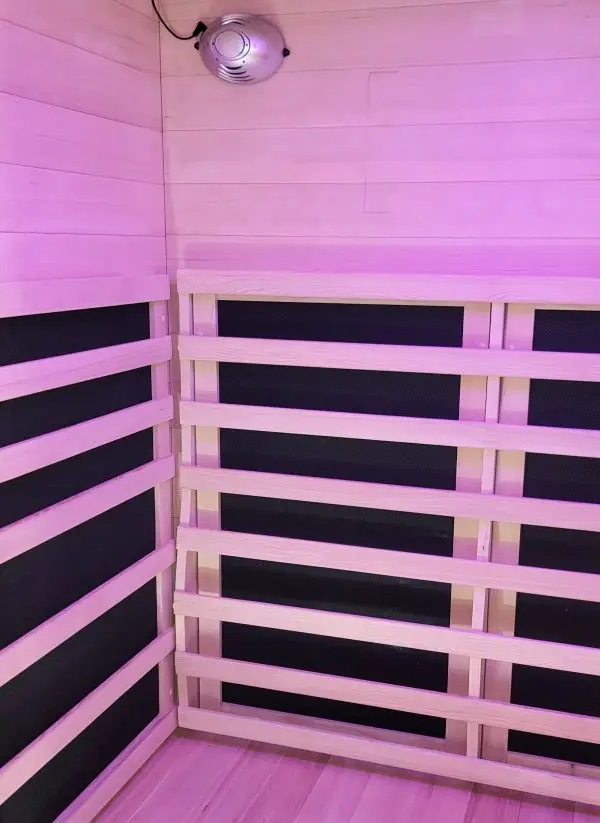 savannah salt cave infrared sauna full spectrum with chromatherapy by spirituaquest