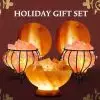 New Years Salt Lamp Gift Set
