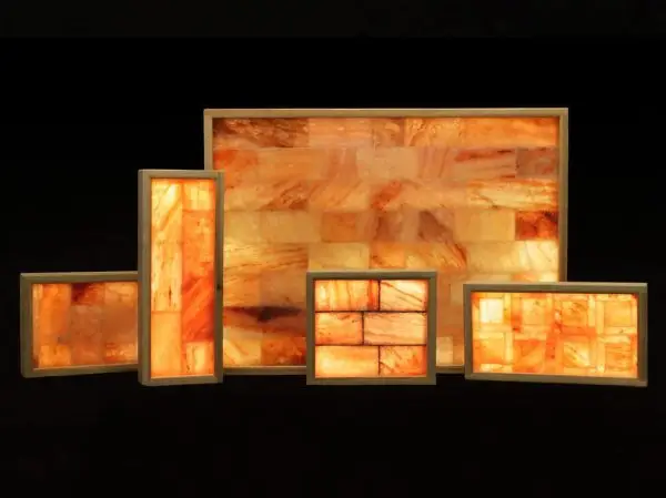 Huge Salt Wall 3'x4' - Plug and Play Design - Full Spectrum LED