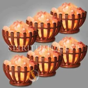 basket himalayan salt lamp value pack