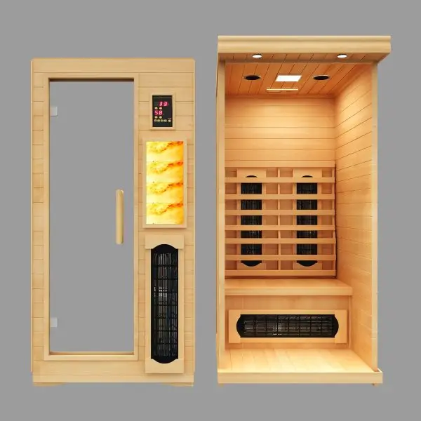 Infrared Sauna Salt Cabin: Relaxation and Salt Therapy Combined