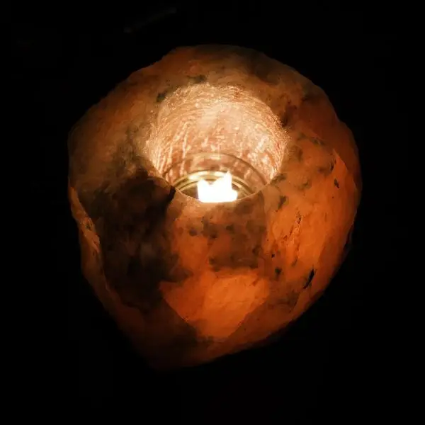 Himalayan Salt Teal Light
