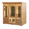 4 person salt cave sauna full spectrum infrared sauna