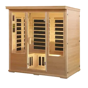 4 person salt cave sauna full spectrum infrared sauna