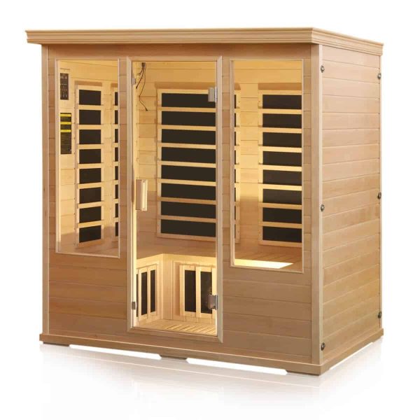 4 person salt cave sauna full spectrum infrared sauna