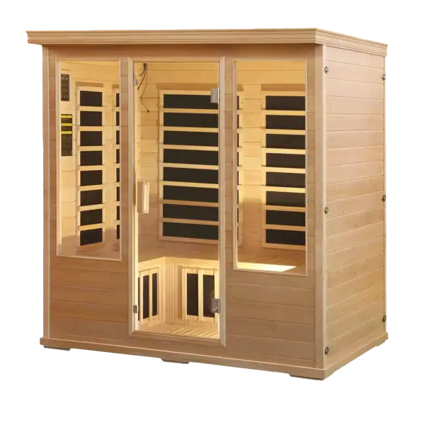 4 person salt cave sauna full spectrum infrared sauna