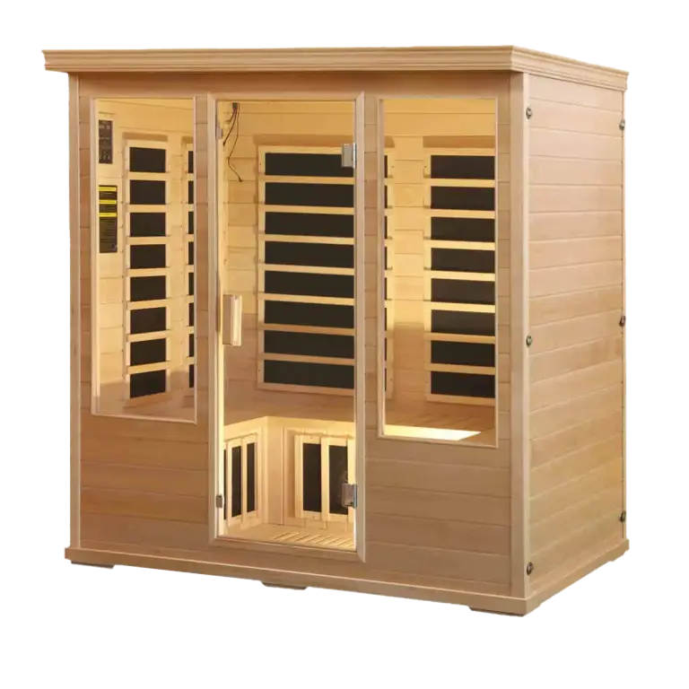 4 person salt cave sauna full spectrum infrared sauna