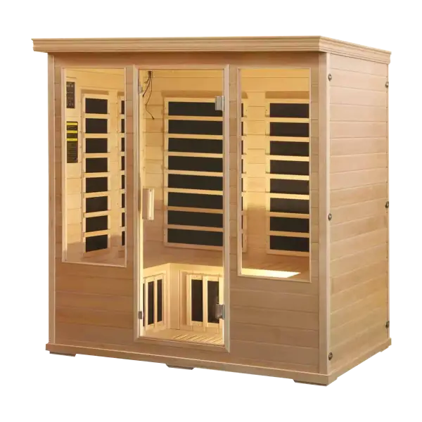 4 person salt cave sauna full spectrum infrared sauna