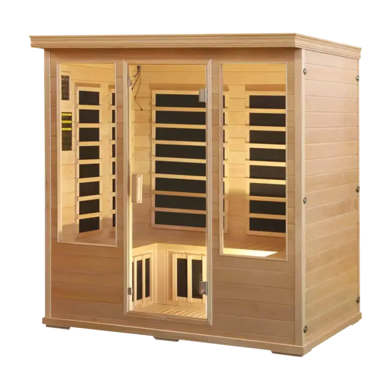 4 person salt cave sauna full spectrum infrared sauna