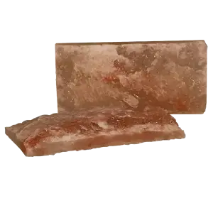 4" x 8" x 1" Rough Face Himalayan Salt Bricks