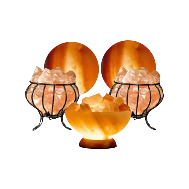 2 spheres 2 baskets 1 salt bowl