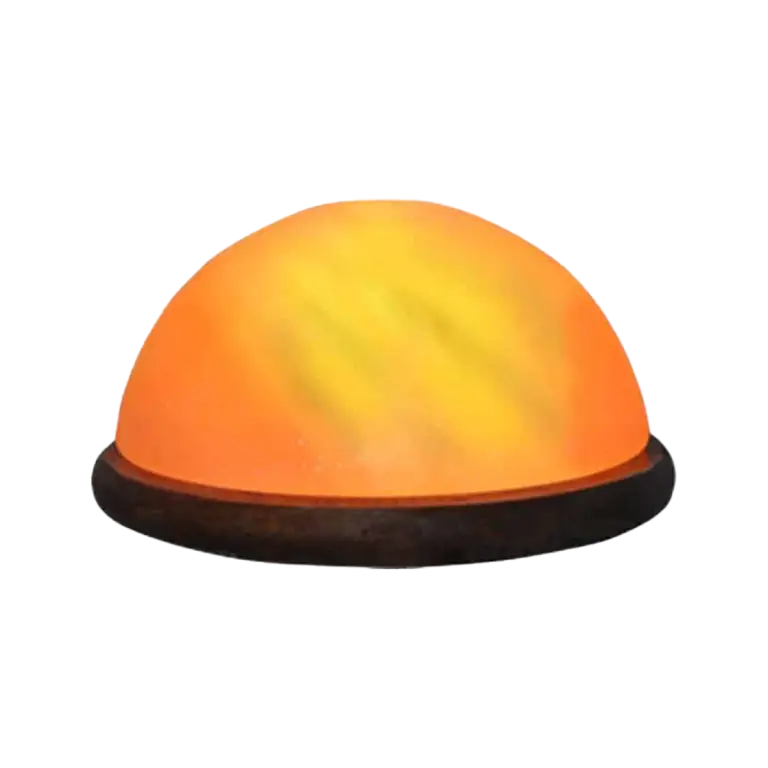 dome salt lamp for foot detox