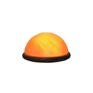 Buddha dome salt lamp