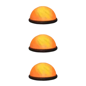 three dome buddha salt lamp pack