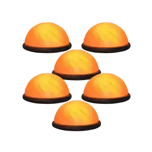 Set of 6 Buddha Half dome Foot Detox -15 to 19 lbs