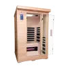 duet infrared carbon fiber sauna with full spectrum heating, chroma therapy and Bluetooth from Spiritualquest