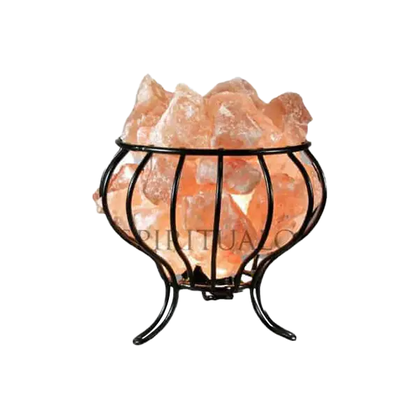 Feng Shui Salt Lamp Basket