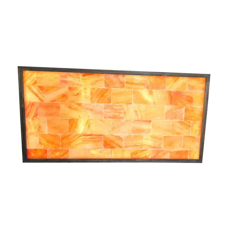 6x3 himalayan salt wall backlit led salt brick panel