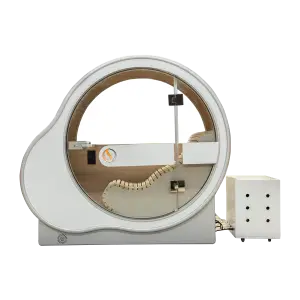 Person using OxyBoost Elite Oxygen Sauna, featuring therapeutic jade and tourmaline, sold by SpiritualQuest
