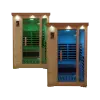 Spa Pack: Two Duet Two Person Carbon Fiber Salt Cave Saunas