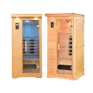SPA PACK: Two Single Person Executive Ceramic Tube Saunas