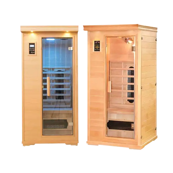 SPA PACK: Two Single Person Executive Ceramic Tube Saunas
